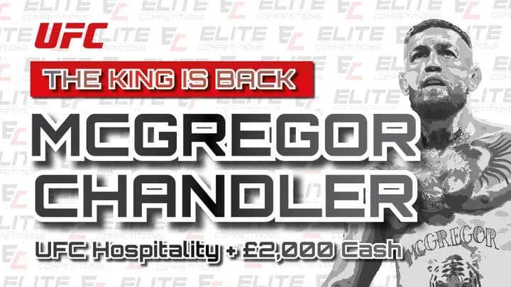 McGregor v Chandler UFC303 Vegas VIP Hospitality Package
