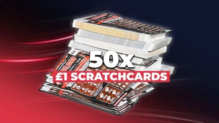 50 x £1 Scratchcards 
