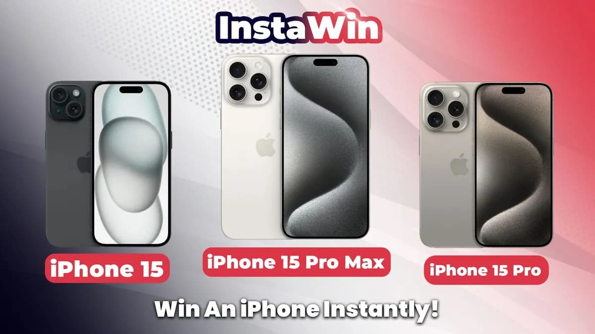 iPhone InstaWin, iPhone End Prize + 1,000 InstaWins
